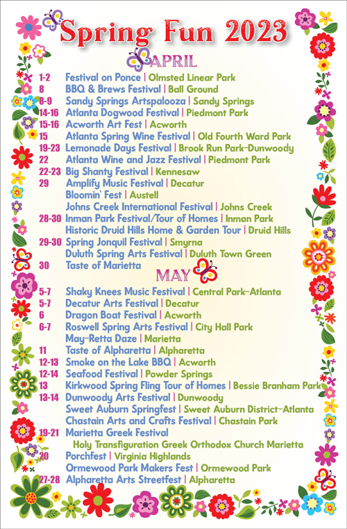 Spring Events around Atlanta