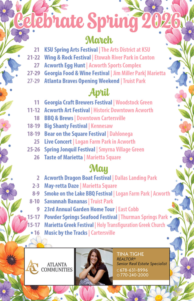 eTouch Marketing Spring Events Direct Mail Post Card Atlanta GA